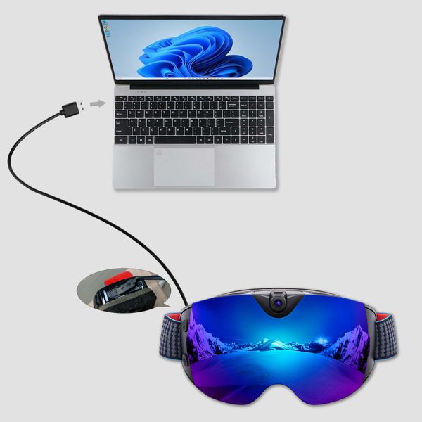 GOGGLES med 4K Kamera